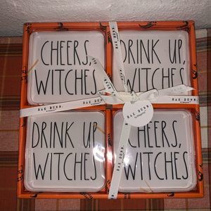 Halloween Rae Dunn Coaster Set